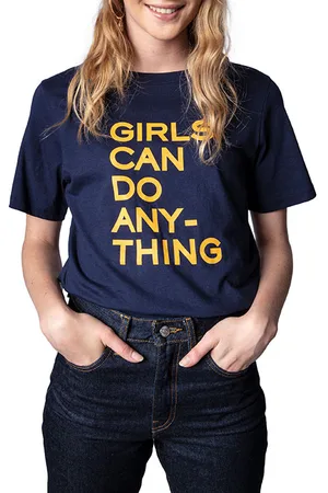 Zadig & Voltaire Zadig & Voltaire Bella Eco T-shirt Coton Organi Ink