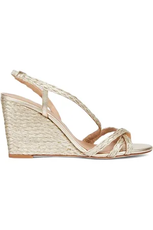 LK Bennett Shiela Fine Asymmetrical Soft Gold