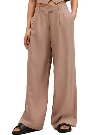 AllSaints Deri Lyn Trouser Doe Brown