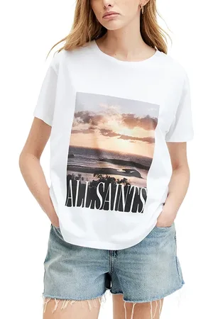 AllSaints Dia Grace Tee White