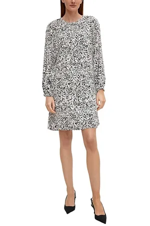 Comma, Dresses Grey/black