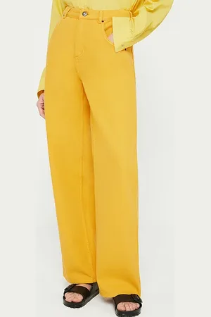 American Vintage Le Big Droit 5 Pockets Pants Mangue