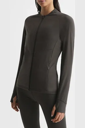 Reiss Alba-performance Sports Jacket Brown