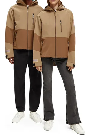 Scotch&Soda Unisex Amsterdam Proof Raincoat - Foldable Jacket Combo A