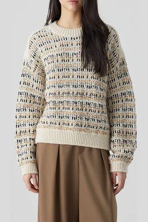 Closed Crew Long Sleeve Knits Nude