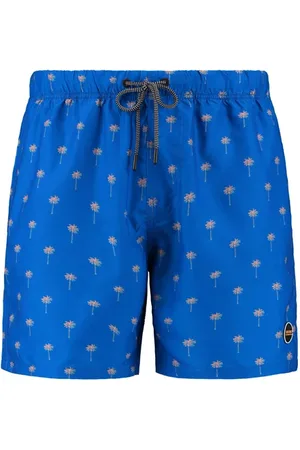 Shiwi Swimshort Scratched Palm Skydive Blue Skydive Blue