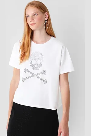 SCALPERS Big Skull T-shirt White