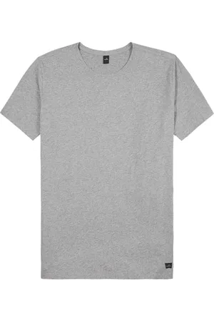 Wahts Woods | Crew Neck T-shirt Light Grey Melange