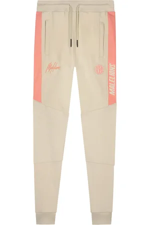 Malelions Sport Coach Trackpants Beige
