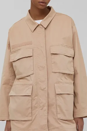 Closed Women Field Jacket Jackets & Coats Sandstone