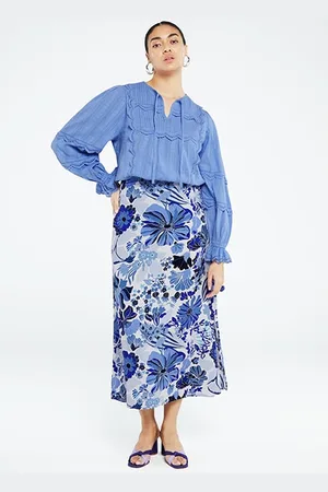 Fabienne Chapot Laurie Skirt Riad Blue/caribbean