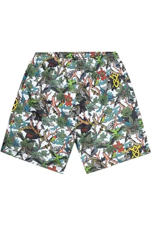 Daily paper Light Green Yellow Panyin Swim Shorts Green/black/yellow