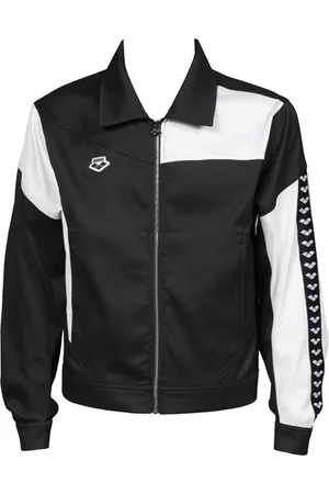 Arena Denim Jacket Black White