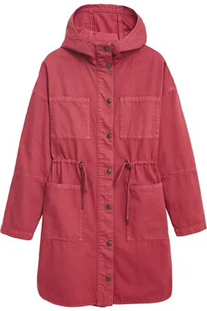 White Stuff Violet Utility Jacket Mid Plum