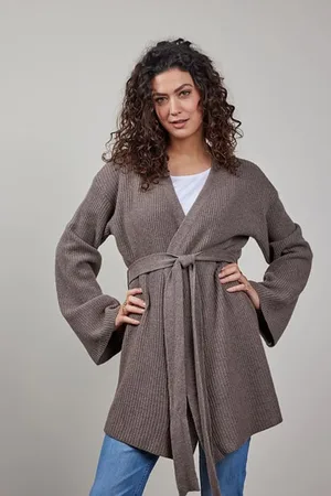 DIDI Kimono Chiara Cashmere Taupe Melange
