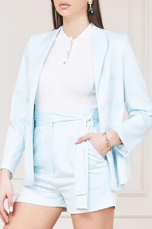 Guess GUESS Martina Blazer Solid Peaceful Sky