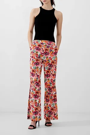 French Connection Brenna Harrie Trouser Orange