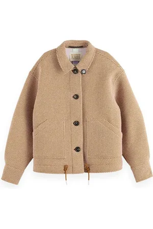 Scotch&Soda BouclÉ Shirt-jacket Lavender