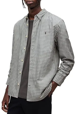 AllSaints Varmo Ls Shirt Off White