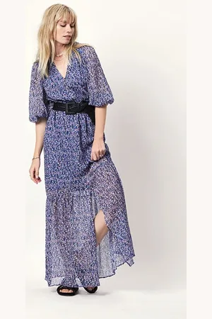 Dante 6 D6peony Maxi Print Dress Multicolour