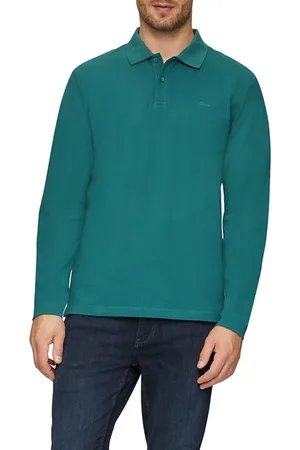 QS by s.Oliver Poloshirts Blue-petrol