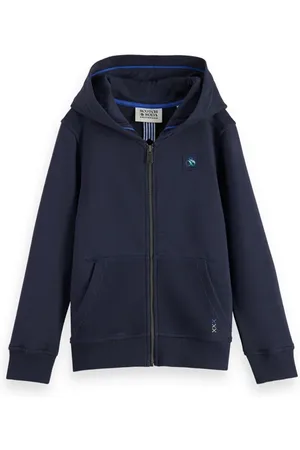 Scotch&Soda Zip-through Hoodie Night