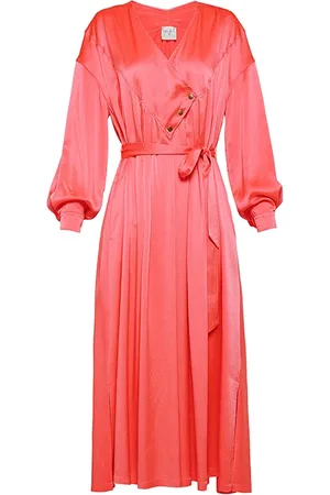 FORTE FORTE Forte Forte Silk Satin Long Dress Granadine
