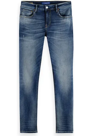 Scotch&Soda Seasonal Essentials Skim Skinny Jeans — Cloud Of Smoke