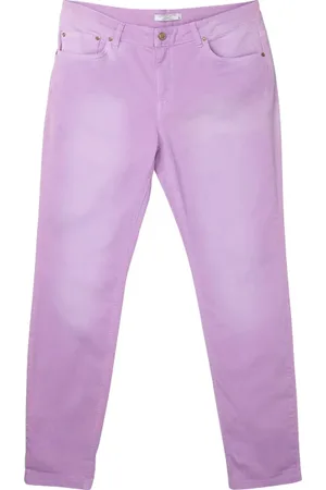 Summum Woman Skinny Pant Basic Twill 5 - Purples