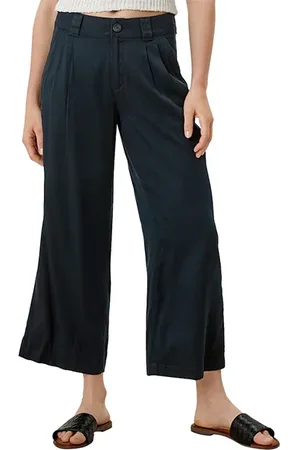 QS by s.Oliver Trousers Blue