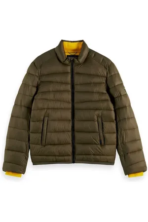Scotch&Soda Short Puffer Jacket Military