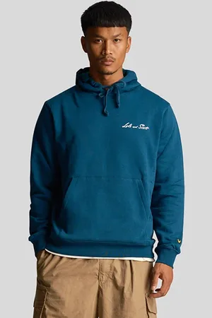 Lyle & Scott Graphic Ski Hoodie Apres Navy