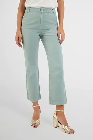 ICODE Mint Cropped Jeans Mint