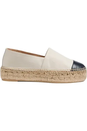 LK Bennett Talia - Platform Espadril Buttercream