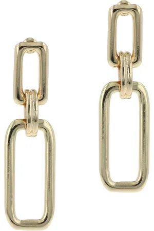 Otazu Chunky Links Earrings Gold