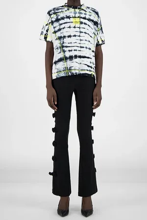 Daily paper Black Shibori Henori Top
