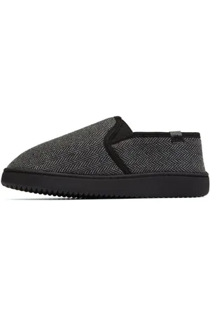 Aspact Home Shoes Herringbone Black