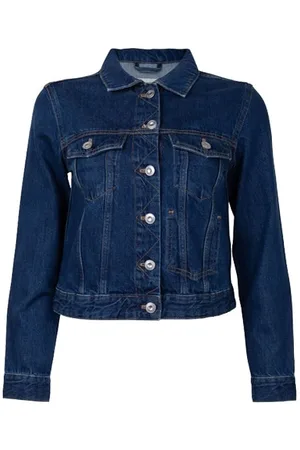 French Connection Denim Jacket Mid Blue