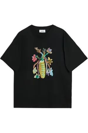 Soulland Kai Flower T-shirt Black