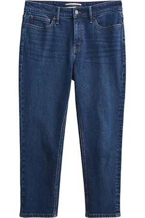 White Stuff Brooke Straight Crop Jean Mid Denim