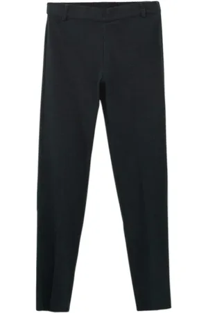 ICODE Imperial Green Textured Knit Treggings
