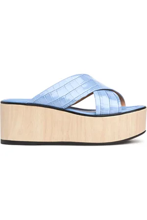 LK Bennett Sandra Mule Blu-hyacinth