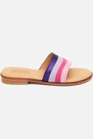 Fabienne Chapot Swirl Sandal Bright Pink