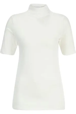 Rich & Royal Organic Felpa Crew Pearl White