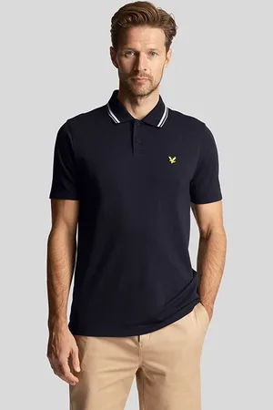 Lyle & Scott Team Tipped Polo Dark Navy