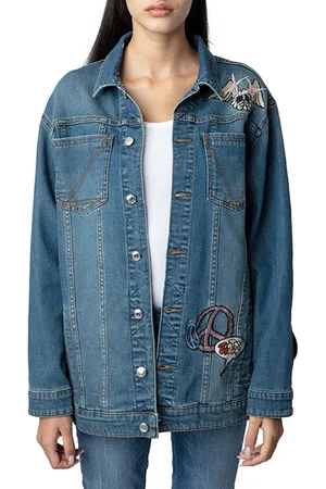 Zadig & Voltaire Zadig & Voltaire Kiome Denim Eco Butterfly Light Blue