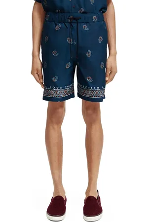 Scotch&Soda Seasonal - Relaxed Fit Bermuda Shorts Night Spaced Paisley