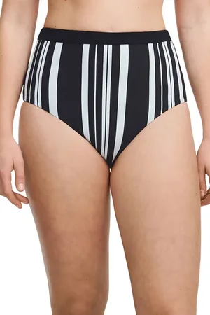 Femilet Sw Bo. Full Brief Std High W. Black Stripes