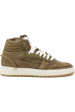 Closed Shoes Green Umber