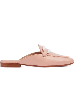 LK Bennett Fl Evelyn Backless Loafer Pink